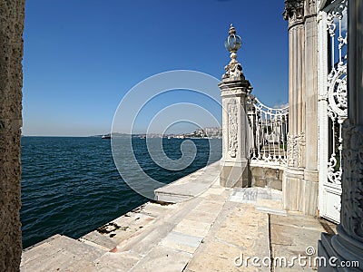 Dolmabahce Palace in Istanbul Editorial Stock Photo