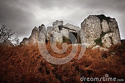 Dolmen Stock Photo