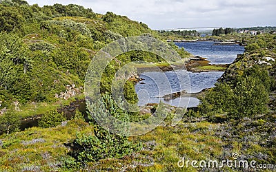 Dolmoy,Hitra - Norway Stock Photo