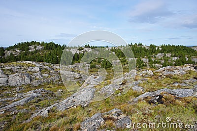 Dolmoy,Hitra - Norway Stock Photo