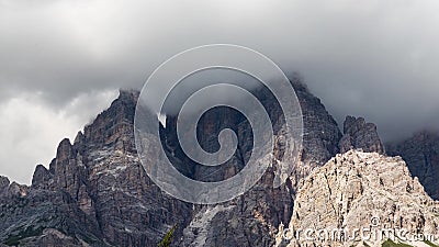 Dolomites - Cortina D`Ampezzo - Italy - Timelapse 4K 30p. A view of dolomites - cortina d`ampezzo - italy - timelapse 4Kk 30p stock footage Dolomites - Cortina D`Ampezzo - Italy - Timelapse 4K 30p. A view of dolomites - cortina d`ampezzo - italy - timelapse 4Kk 30p stock footage