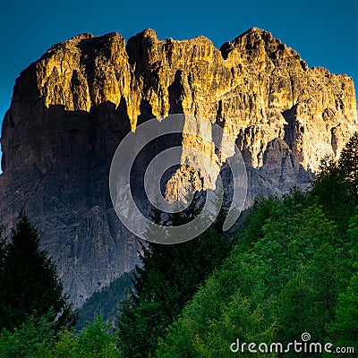 Dolomites, Italy, mountains between the regions of Veneto and Alto Adige Stock Photo