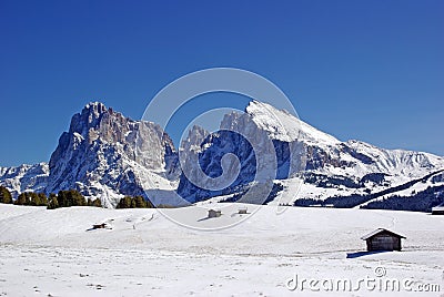 Dolomites landscape Stock Photo