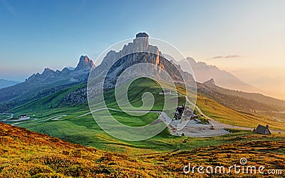 Dolomites landscape Stock Photo