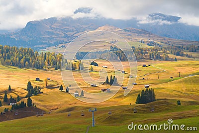 Dolomites mountains beautiful landscape, South Tyrol, Italy, Europe Stock Photo