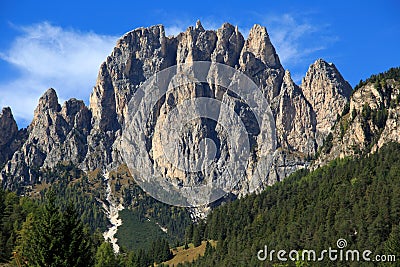 Dolomites panorama Stock Photo