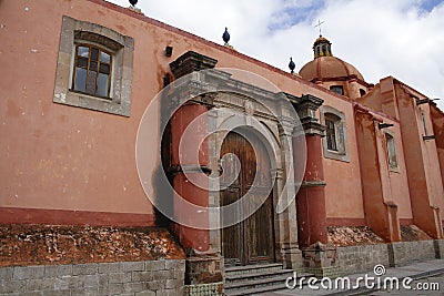 Dolores Hidalgo church in guanajuato, mexico I Stock Photo