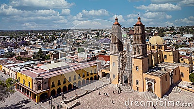 Dolores Hidalgo church. Editorial Stock Photo