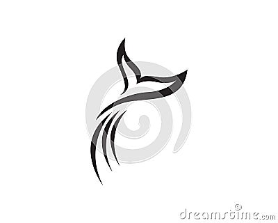 Dolphin fish logo and symbols animals Vector Illustration