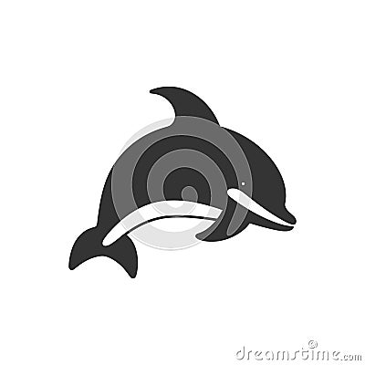 Dolphin icon Vector Illustration