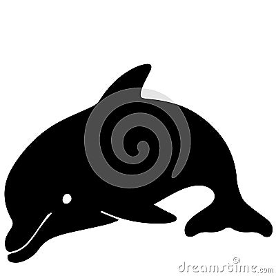 Dolphin porpoise vector eps illustration by crafteroks Vector Illustration