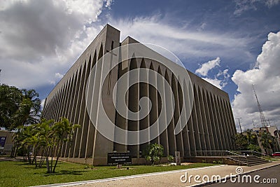 Dom Bosco Sanctuary in Brasilia Editorial Stock Photo