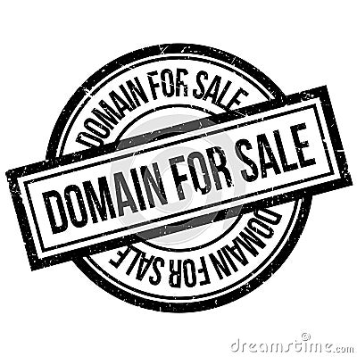 Domain For Sale rubber stamp Stock Photo