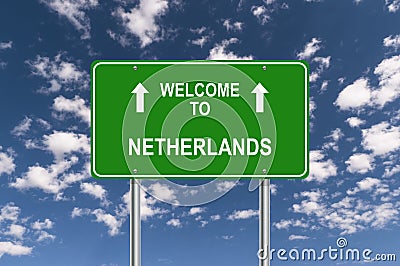 Welcome to netherlands Stock Photo