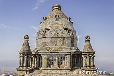 Dome of a catholic Basilica Stock Photo