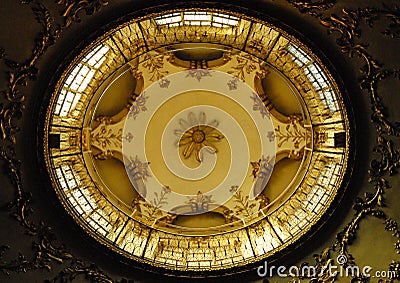 Dome with flower Stock Photo