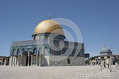 Dome of The Rock,Temple Mount. Editorial Stock Photo