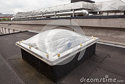 An Dome on the roof Stock Photo