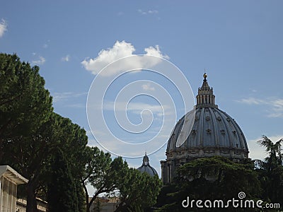 Dome in Saint Peter Stock Photo