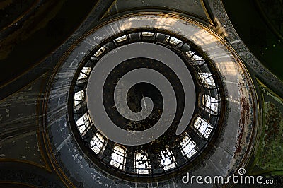 Dome of Saint Sophia Cathedral in Harbin Stock Photo