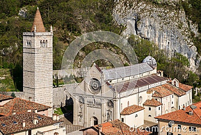 Dome Santa Maria Assunta in Gemona Stock Photo