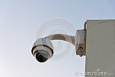 Dome security camera Stock Photo