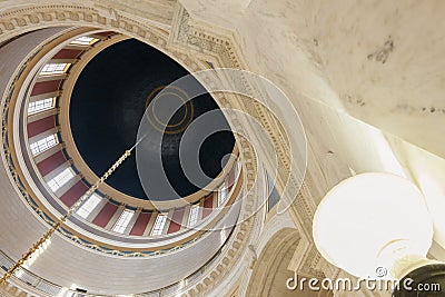 Dome of West Virginia State Capitol Building Stock Photo