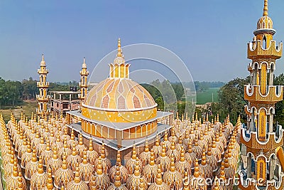 201 Domed Mosque in Bangladesh Stock Photo