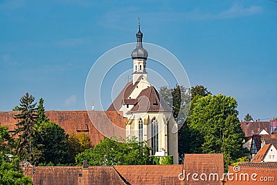 The Dominican Church in Bad Wimpfen. Neckar Valley, Kraichgau, Baden-WÃ¼rttemberg, Germany, Europe Stock Photo