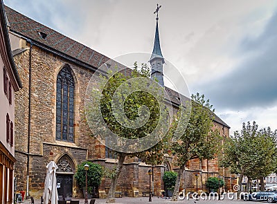 Dominican Church, Colmar, France Stock Photo