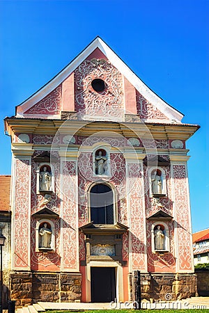 The Dominican monastery of Ptuj in Slovenia Stock Photo