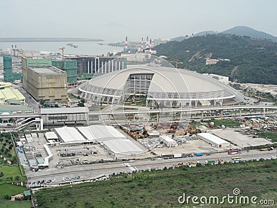 Domo dos Jogos da Asia Oriental Stock Photo