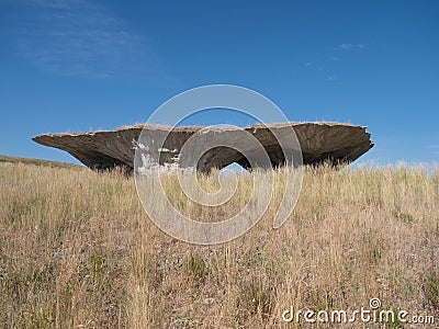 The Domo at Tippet Rise Art Center in Montana Editorial Stock Photo