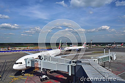 Domodedovo airport, Russia Editorial Stock Photo