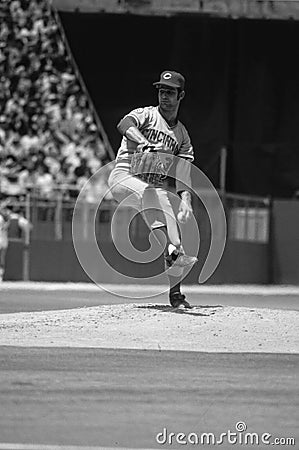 Don Gullet Cincinnati Reds Editorial Stock Photo