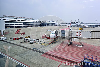 Don Mueang International Airport Editorial Stock Photo
