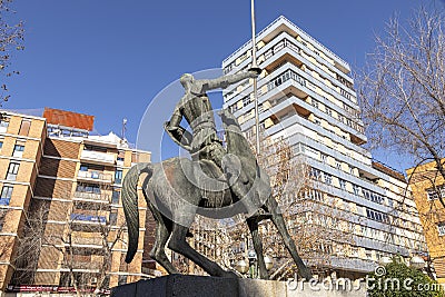 Don Quijote, Ciudad Real, Spain Editorial Stock Photo