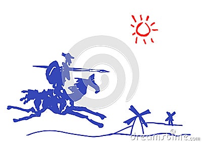 Don Quixote Stock Photo