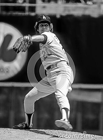 Don Sutton Los Angeles Dodgers Editorial Stock Photo