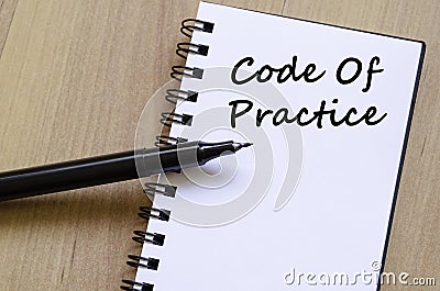 Don't assume write on notebook Stock Photo
