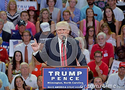 Donald Trump Editorial Stock Photo