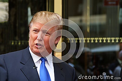 Donald Trump Editorial Stock Photo