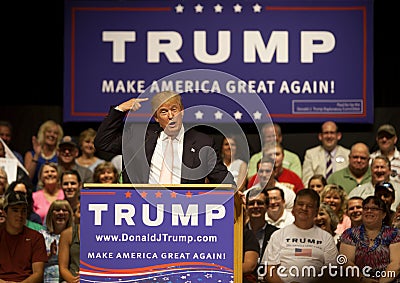 Donald Trump Editorial Stock Photo