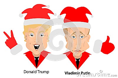 Donald Trump President Putin Vladimir Editorial Stock Photo