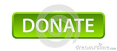 Donate button Vector Illustration