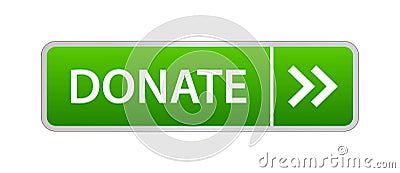 Donate button Vector Illustration