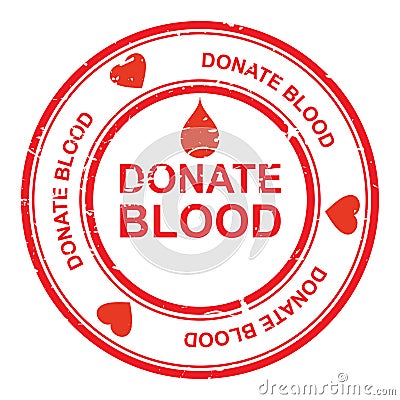 Donate blood Vector Illustration