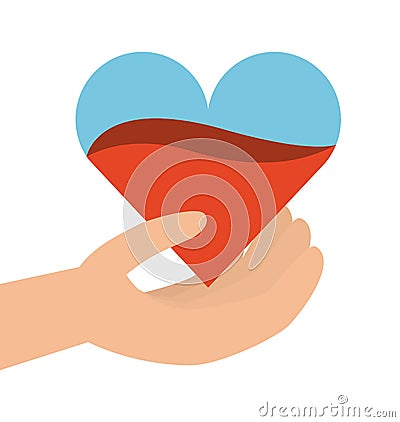 Donation blood design Vector Illustration