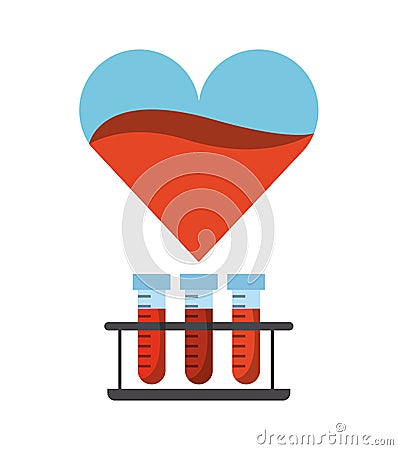 Donation blood design Vector Illustration