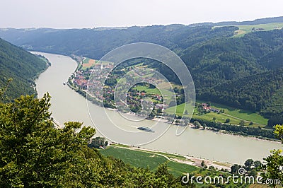Donau river Stock Photo